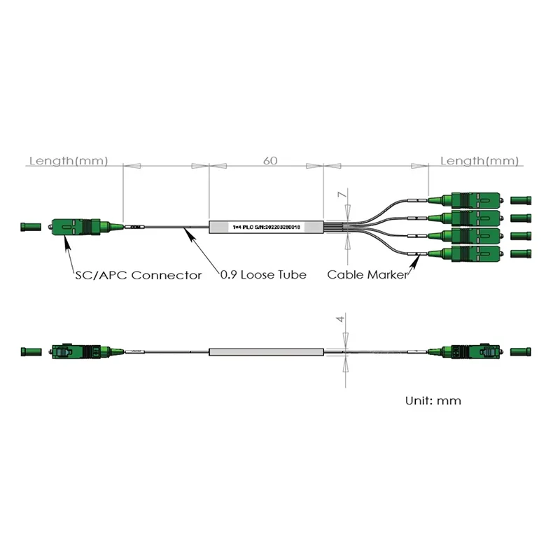 1*4 1*8 plc chia