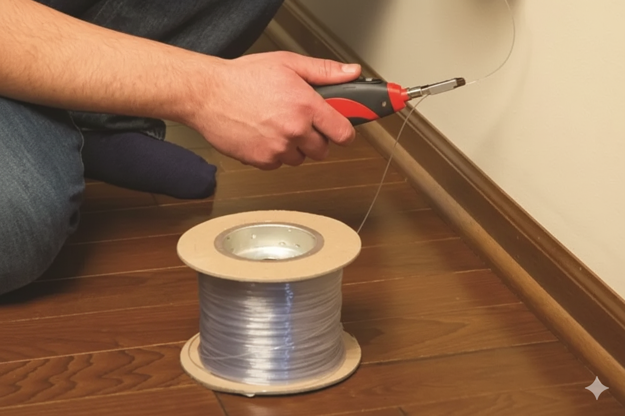 Làm thế nào để cài đặt cáp quang vô hình Ftth?