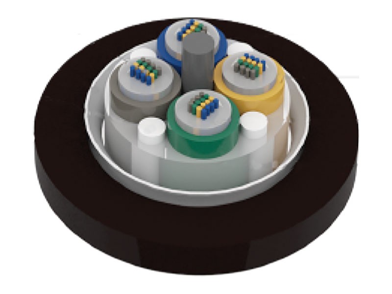 Cáp băng quang không bọc thép sợi lỏng GYDTA